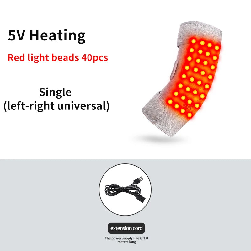 Red Light Therapy Heated Elbow Compression Wrap - 16