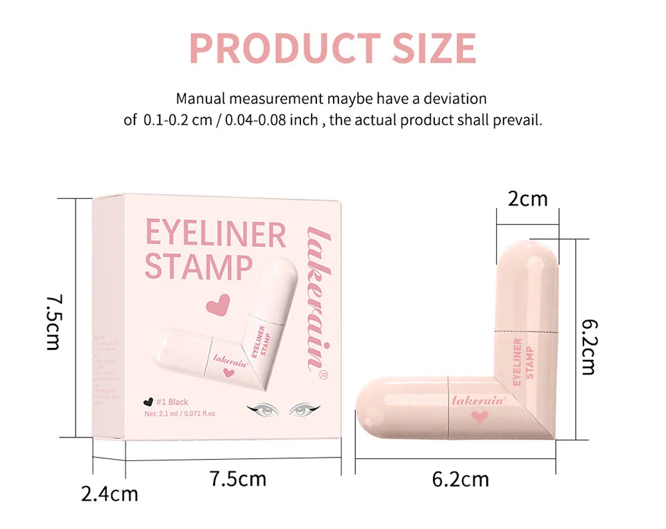 Waterproof Winged Eyeliner Stamp for Perfect Cat Eyes - 16