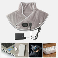 USB Heated Neck and Shoulder Heating Pad for Pain Relief