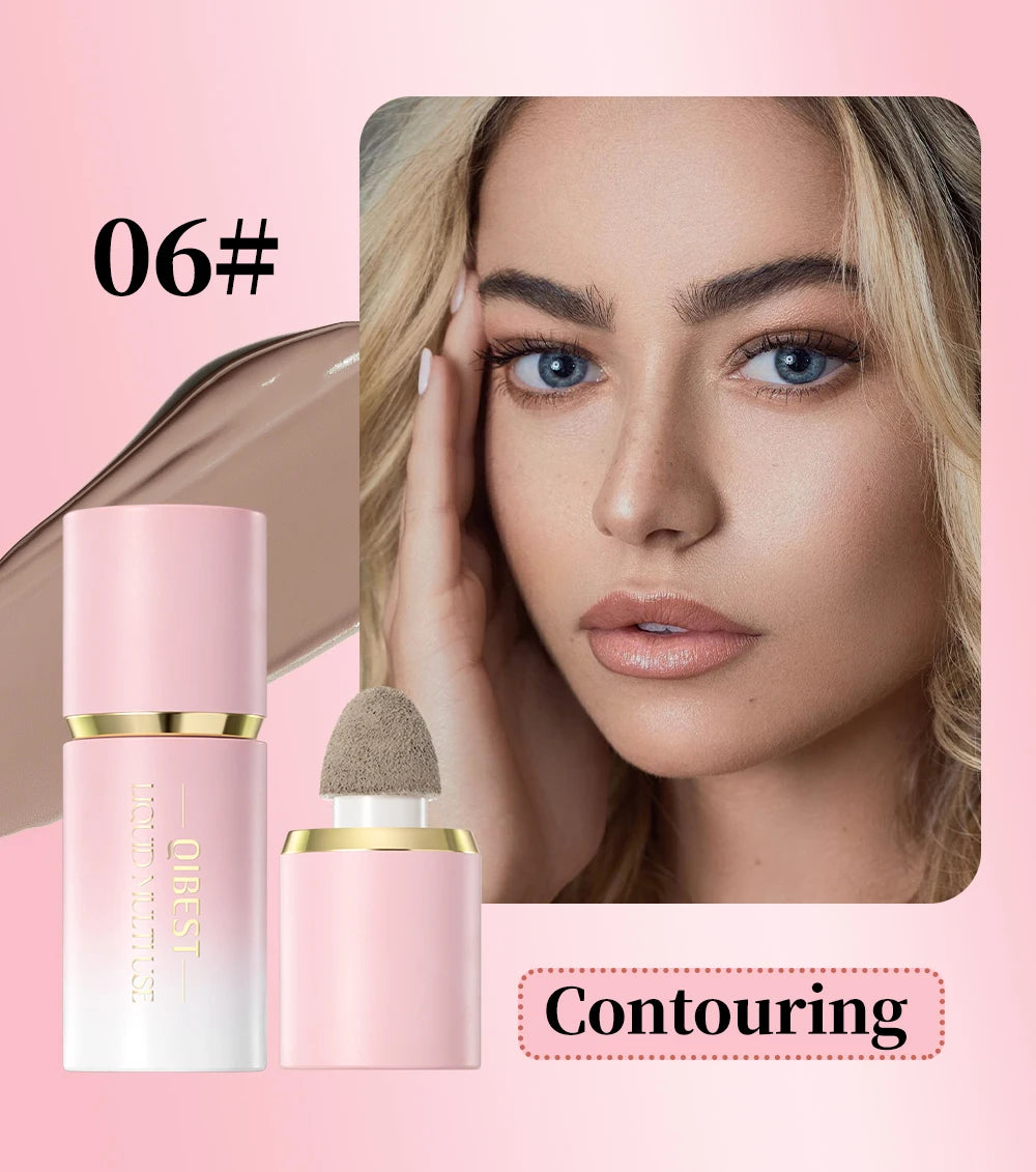 Liquid Blush, Highlighter and Contour Makeup Stick - 18