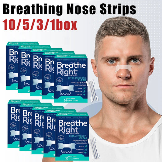 Extra Strength Nasal Strips for Sleep and Snoring Relief