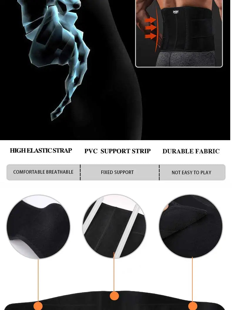 Adjustable Sweat-Enhancing Waist Trainer Belt - 10
