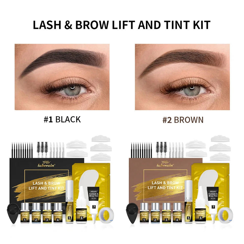 Professional Eyelash Lift and Eyebrow Tinting Kit - 8