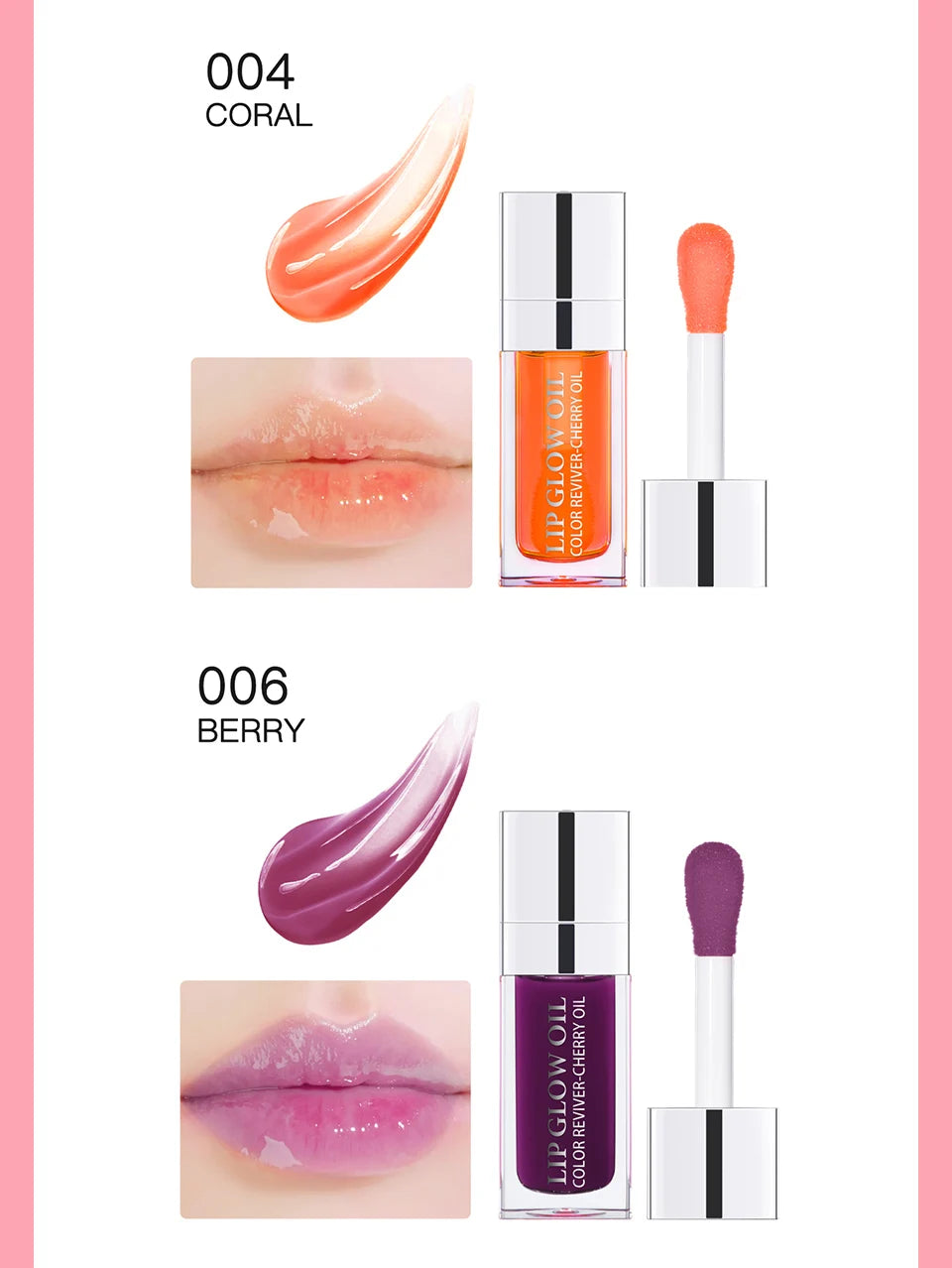 Crystal Jelly Moisturizing Lip Glow Oil - 18