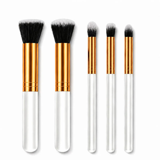 5-Piece Professional Makeup Brush Set for Flawless Application
