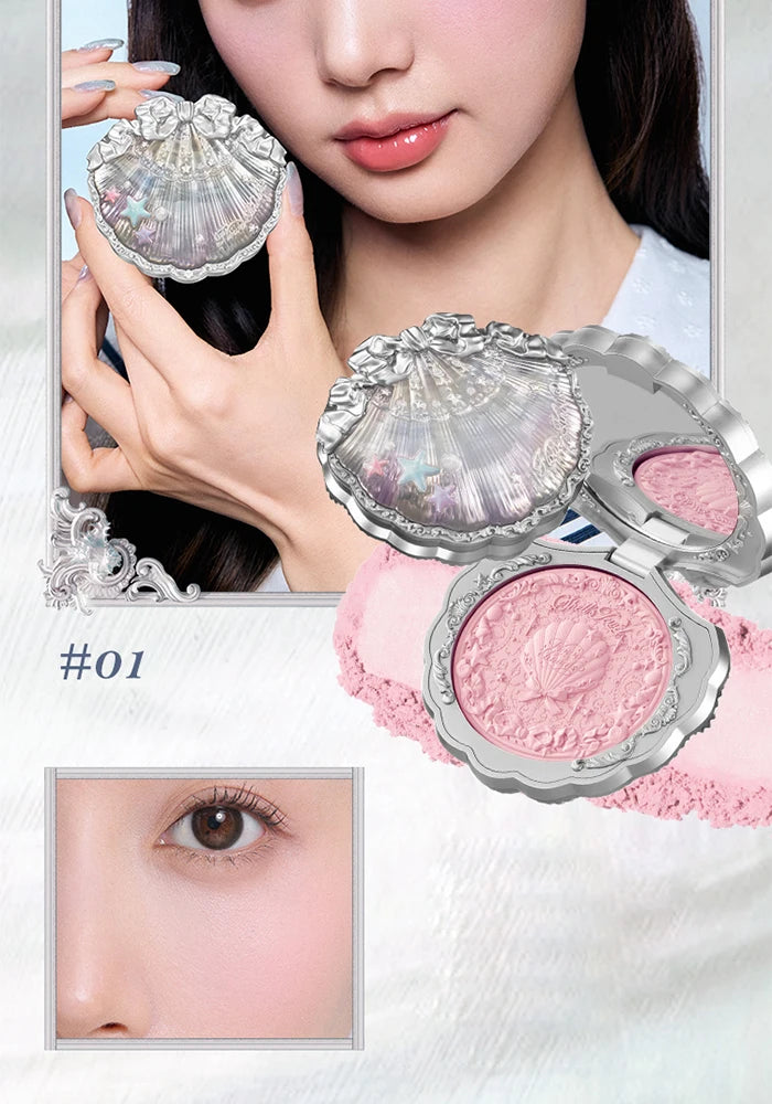 Velvet Silk Satin Powder Blush for a Radiant Face Glow - 15