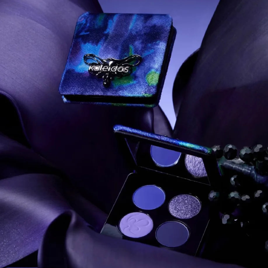 4-Color Shimmer and Glitter Eyeshadow Palette