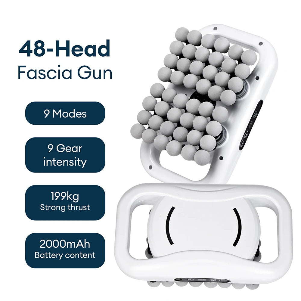 48-Head Deep Tissue Body Massage Gun - 51