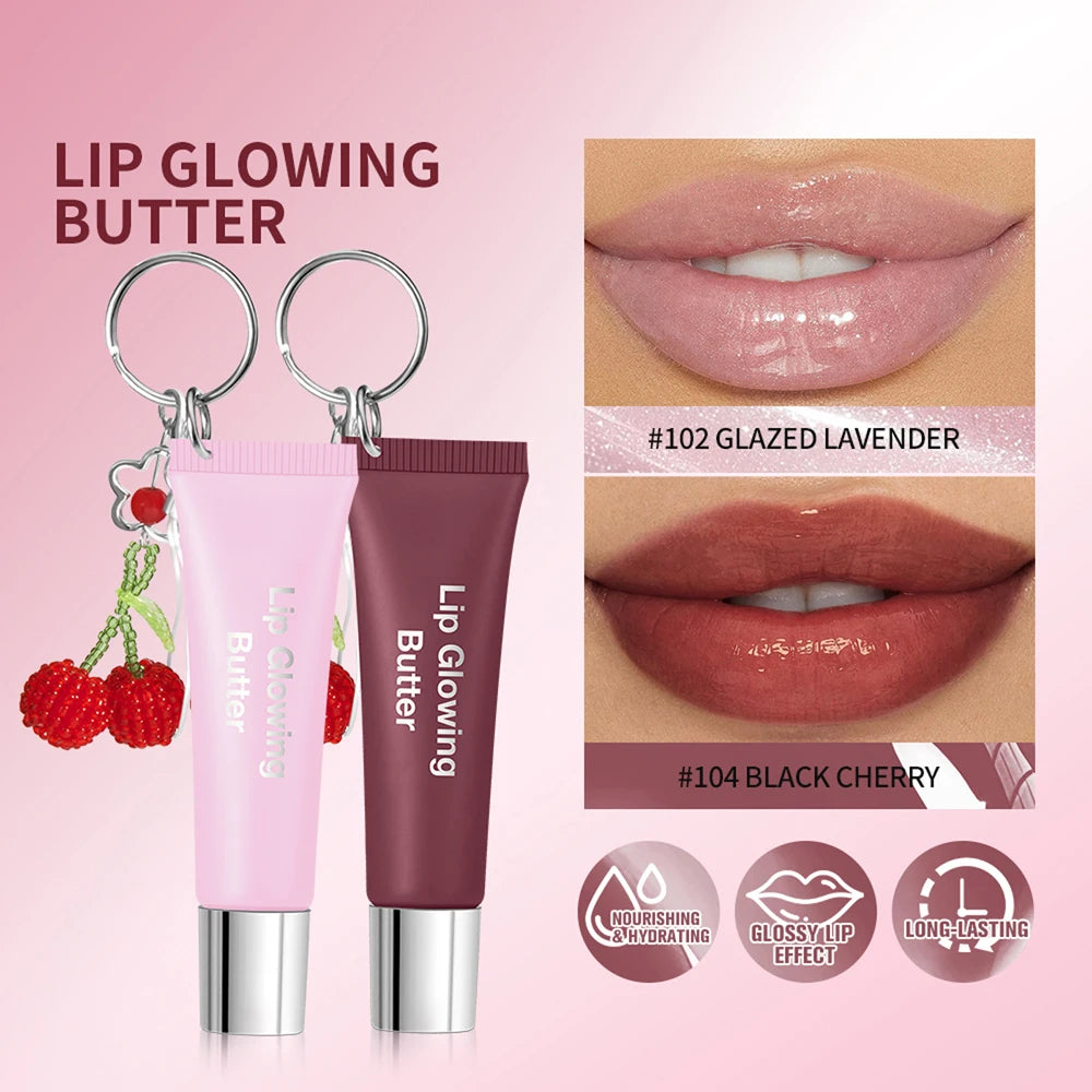 Hydrating Lip Glowing Butter with Keychain - 2