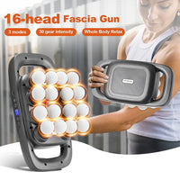 16-Head Full Body Muscle Recovery Massage Gun