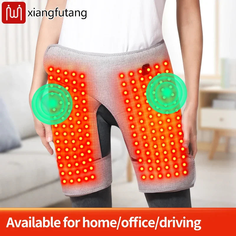 Red Light Heating Hip Massager for Pain Relief - 10