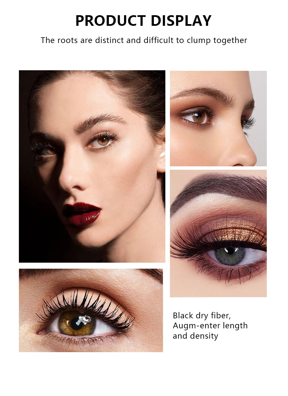 Diamond Glitter Mascara for Volumizing and Curling Lashes - 28