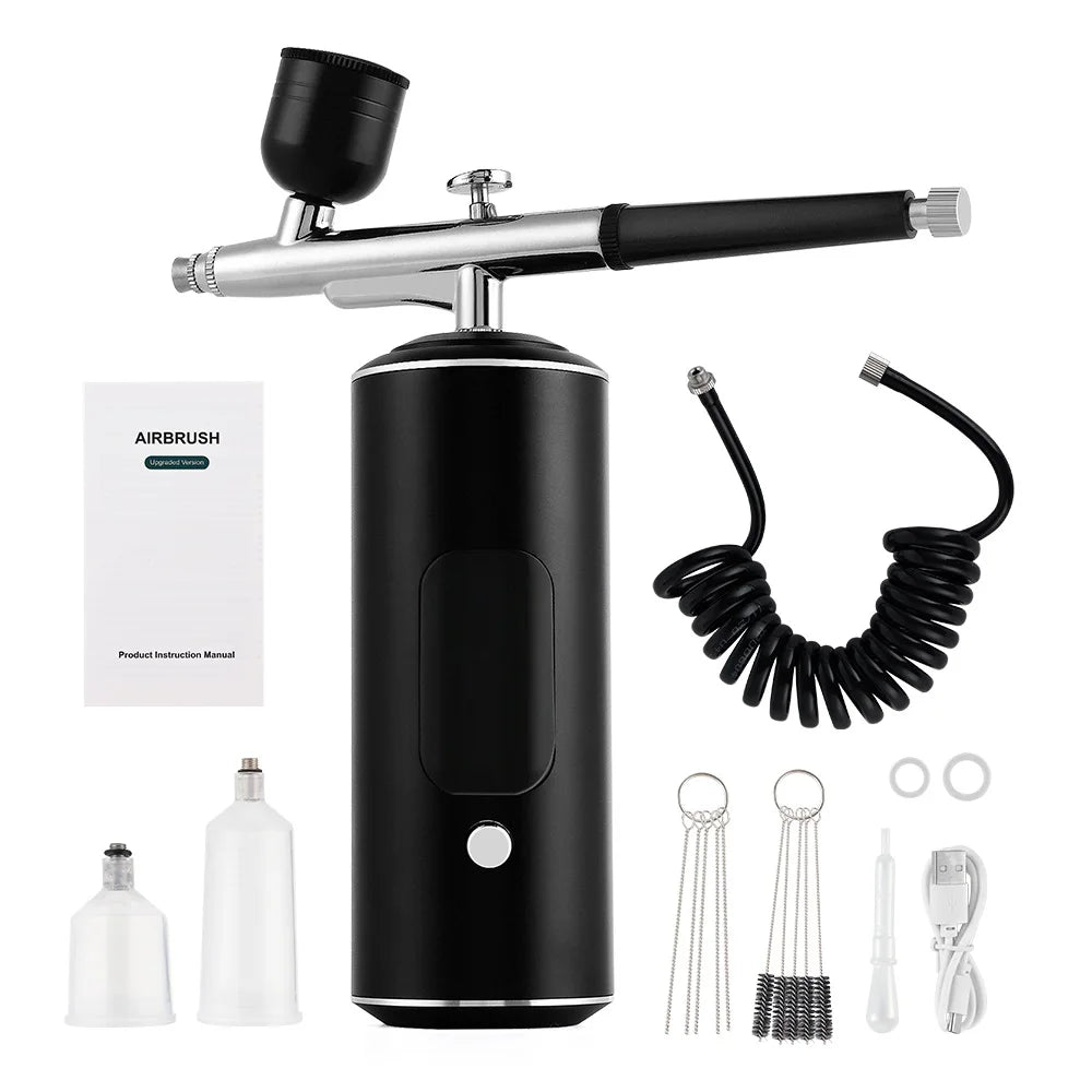 Portable Cordless Airbrush Kit for Makeup, Art, and Crafts - 15
