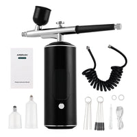 Portable Cordless Airbrush Kit for Makeup and Crafts