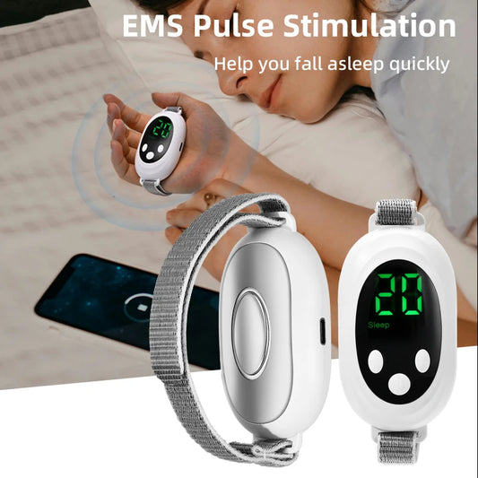 Microcurrent Handheld Sleep Aid Device for Insomnia & Stress Relief