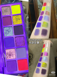 12-Color Shimmer and Matte Eyeshadow Palette