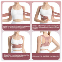 Adjustable Posture Corrector for Back and Shoulder Pain Relief