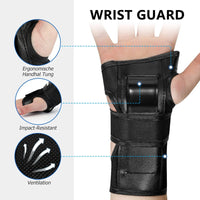6-Piece Protective Knee, Elbow, and Wrist Pad Set
