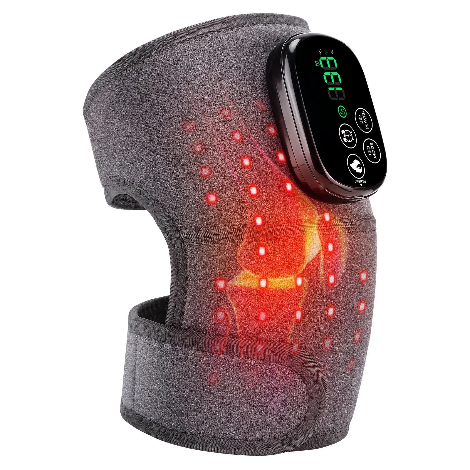 3-in-1 LED Infrared Light Therapy Joint Heating Wrap - 8