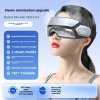Steam Atomization Eye Massager with Heat and Bluetooth