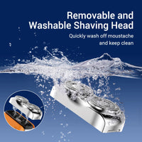 Portable Waterproof Electric Shaver for Men