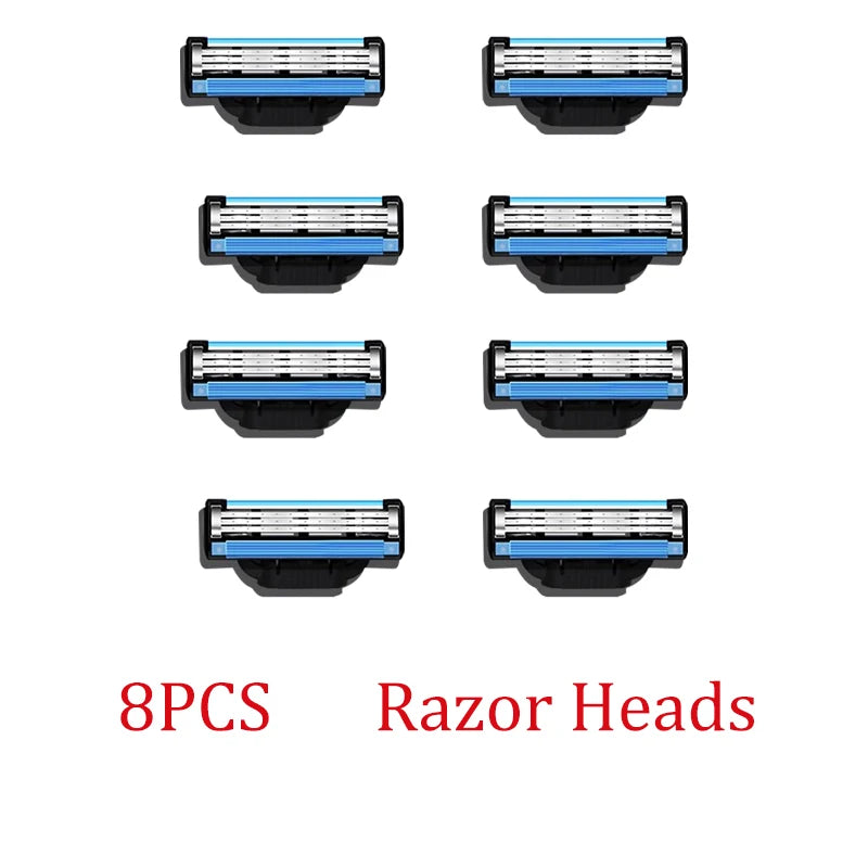 3-Blade Manual Shaving Razor for Men - 17