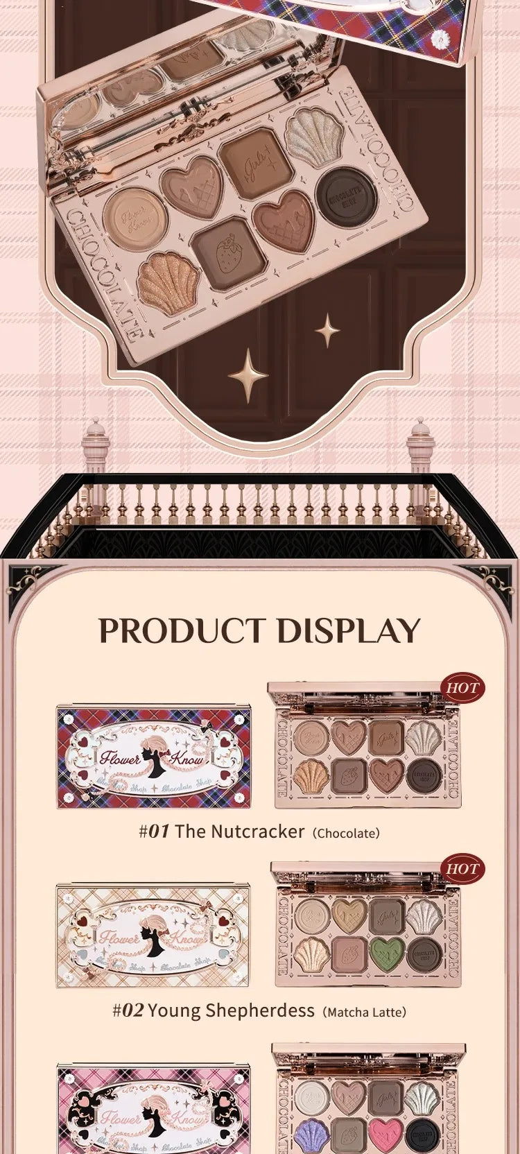 Highly Pigmented Multi-Finish Eyeshadow Palette - 9