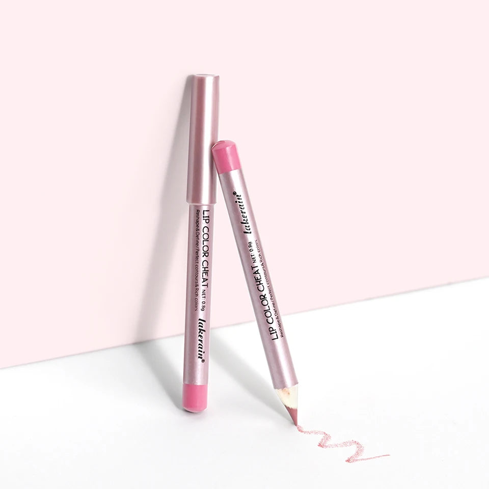 Long-Lasting Waterproof Matte Lip Liner Set - 19
