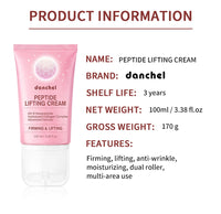 Peptide Neck Firming Cream with Built-in Roller