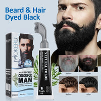 Permanent Beard and Hair Darkening Dye Cream