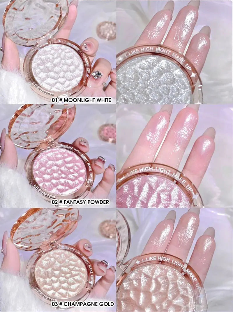 High-Gloss Pearl Highlighter Powder - 13