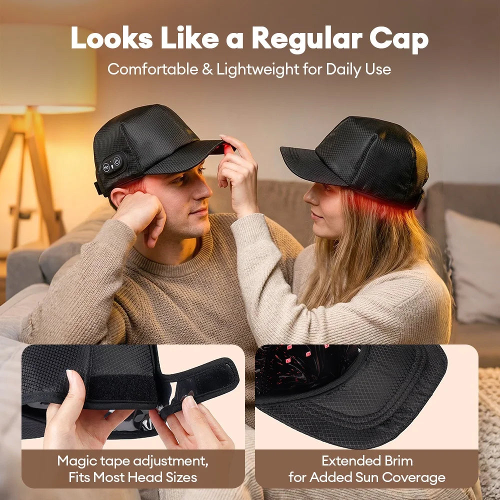 Red Light Therapy Hair Regrowth Cap - 15