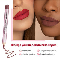 Long-Lasting Waterproof Matte Lip Liner Set