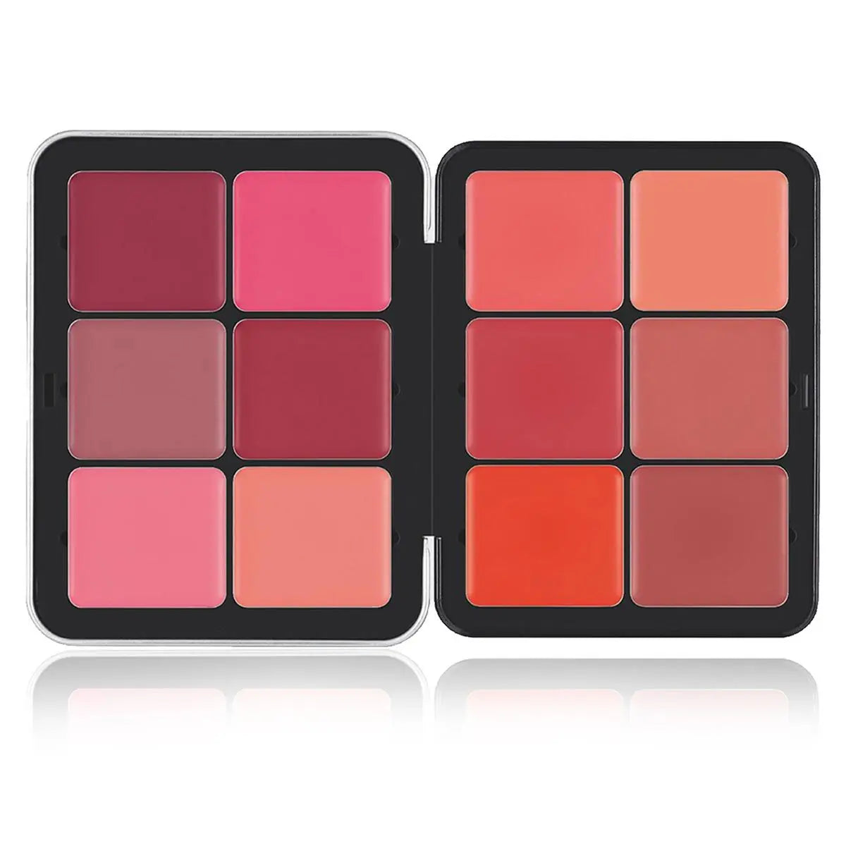 12-Color Creamy Blush and Contour Palette - 20