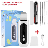 Ultrasonic Skin Scrubber and Nano Mist Facial Hydration Set