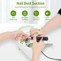 Portable USB Nail Dust Vacuum Collector