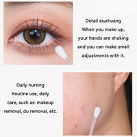 Pre-Soaked Makeup Remover Cotton Swabs for Precision Cleaning