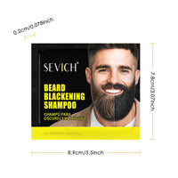 Instant Beard Blackening Shampoo for Men