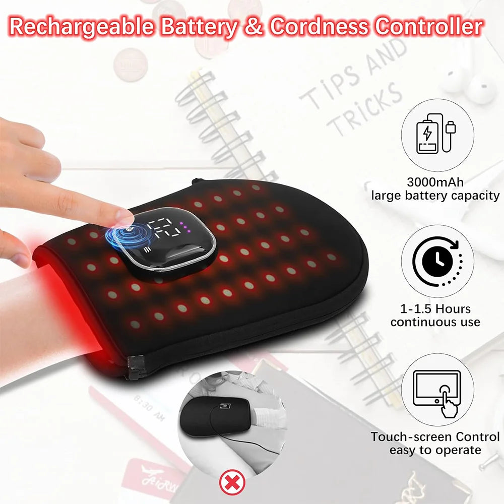 Red Light Therapy Glove for Hand and Wrist Pain Relief - 5