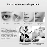 Ultrasonic Ionic Facial Skin Tightening and Cleaning Device