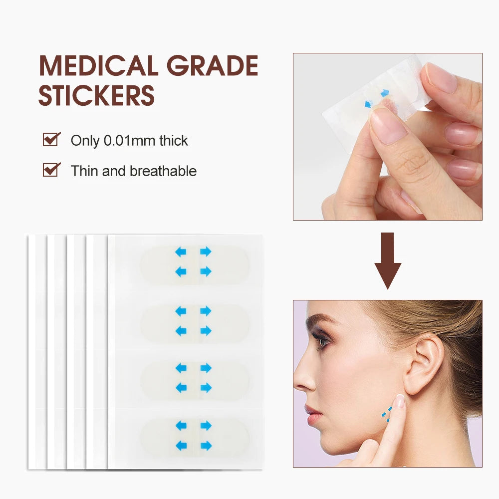 Invisible Face Lifting Tapes for Instant V-Shape Firming - 5