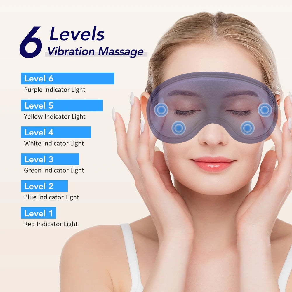 3D Heated Eye Massager for Relief and Sleep - 9