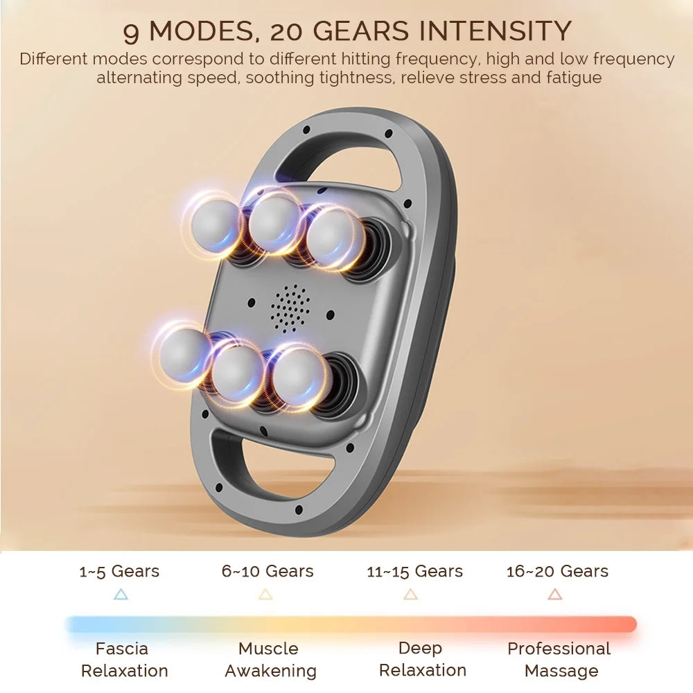 Portable Deep Tissue Percussion Massage Gun for Muscle Recovery - 23
