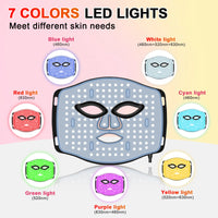7-Color LED Light Therapy Facial Mask for Skin Rejuvenation