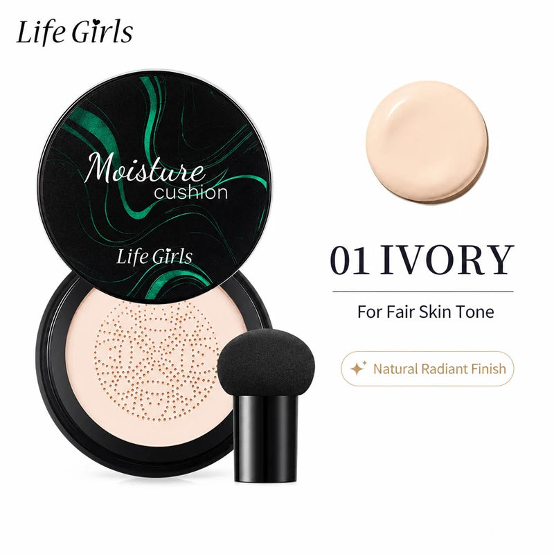 Hydrating Mushroom Cushion Foundation for Flawless Coverage - 17