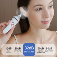 Electric LED Ear Wax Removal Vacuum Cleaner