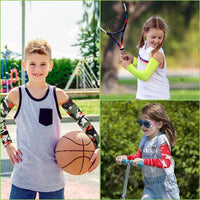 Kids UV Sun Protection Cooling Arm Sleeves