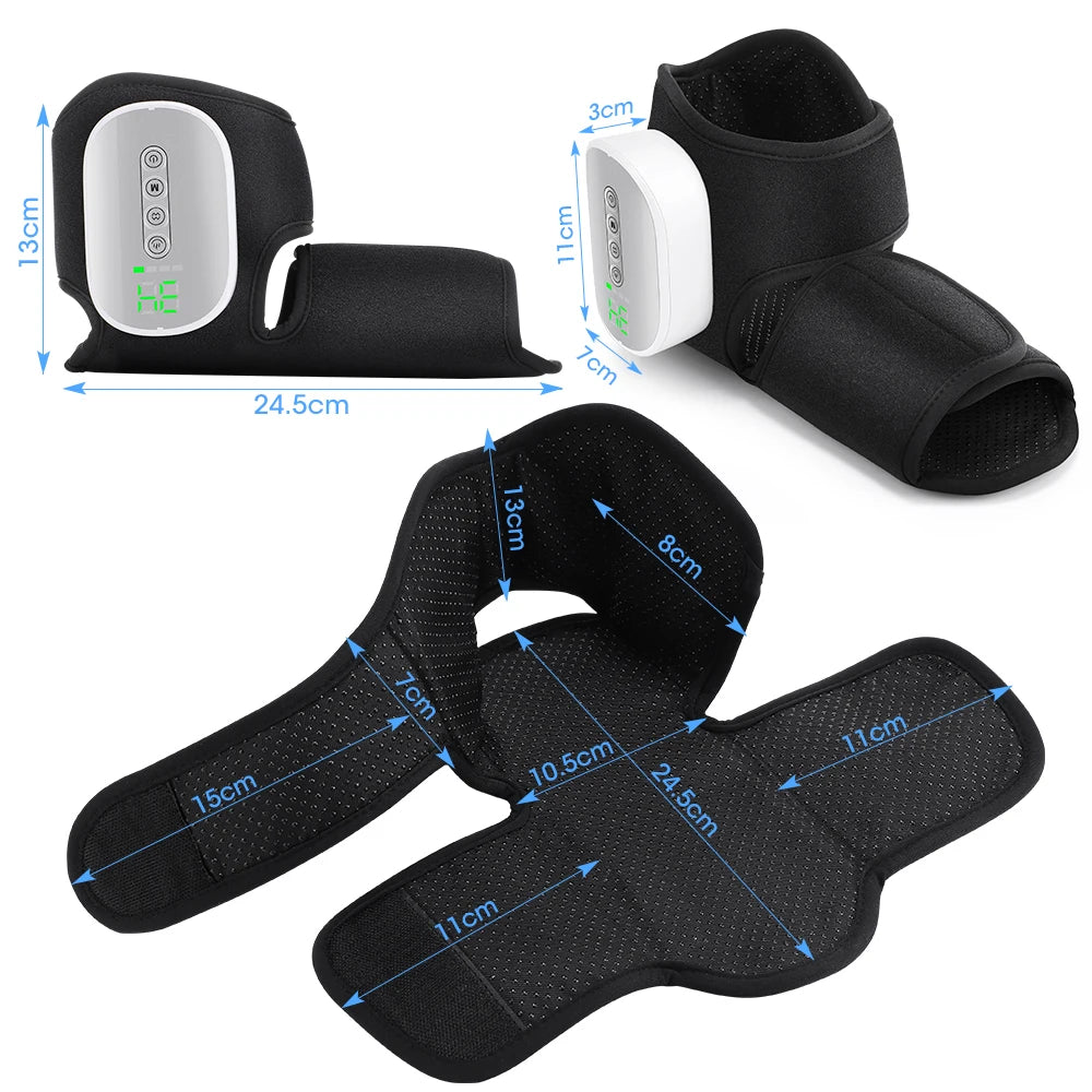 Heated Air Compression Foot and Ankle Massager - 23