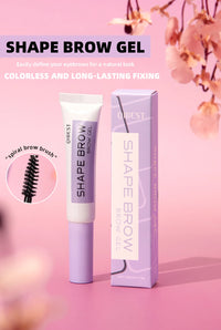 Long-Lasting Transparent Eyebrow Styling Gel