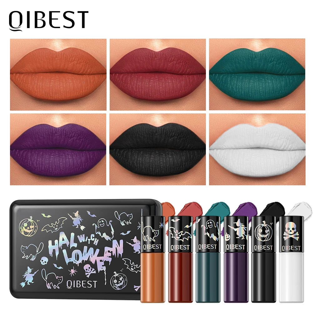 6-Piece Waterproof Velvet Matte Liquid Lipstick Set